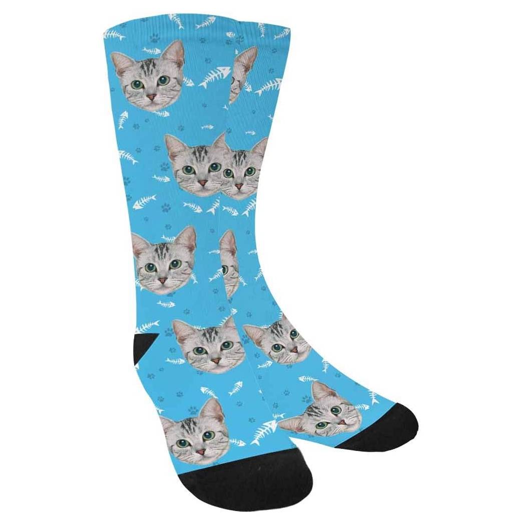 Custom Personalized Photo Socks