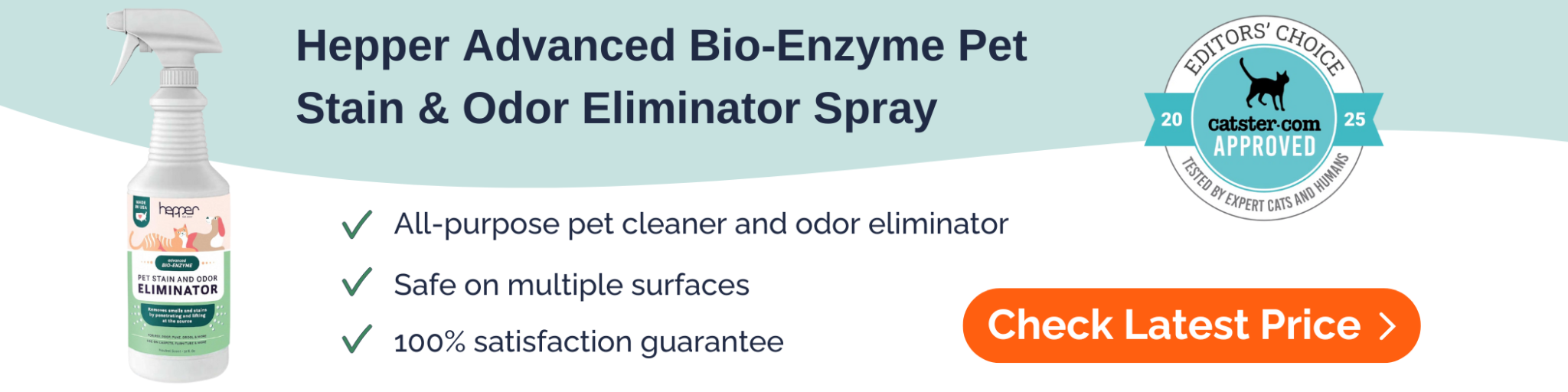 Hepper Cat Pee Remover Spray Product