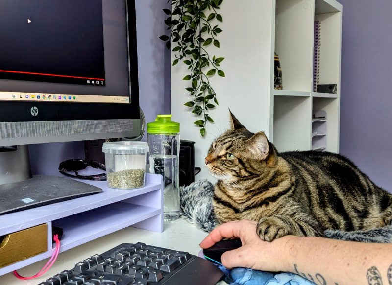 Cyril is always keen to learn