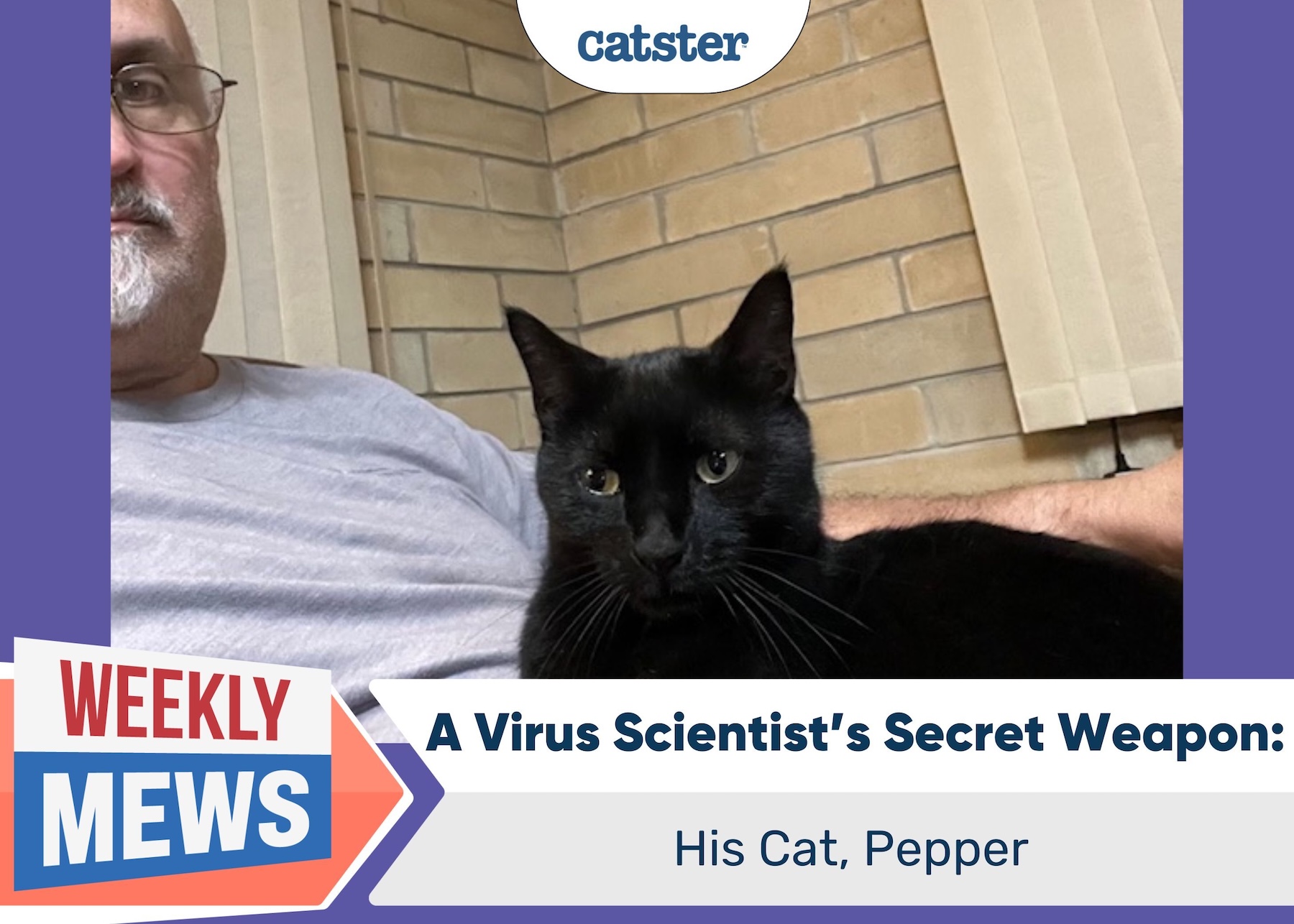 A Virus Scientist’s Secret Weapon: His Cat, Pepper
